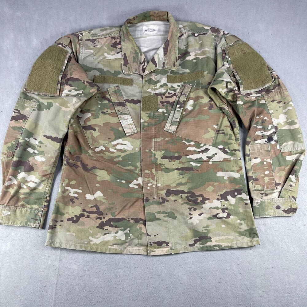 Military ACU Army Combat Uniform‎ Coat Unisex Medium Long OCP Multicam Ripstop